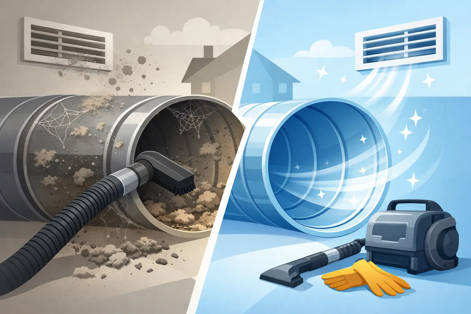 Air Duct Cleaning Before and After: What to Expect