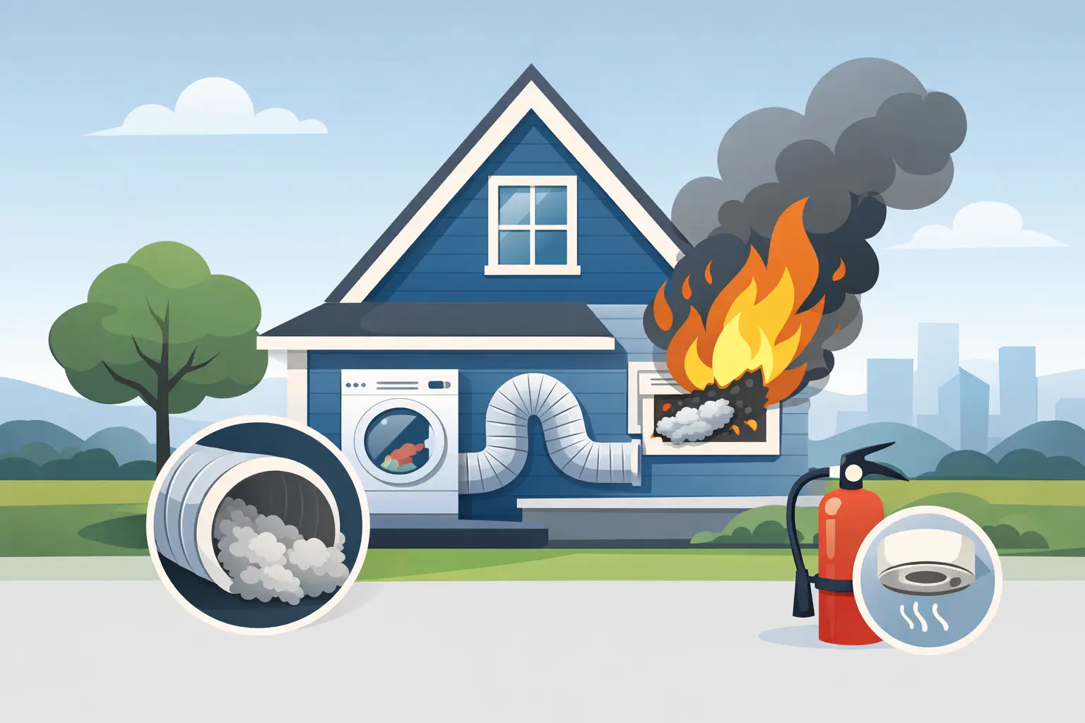 Dryer Vent Fire Prevention for Triangle Homes